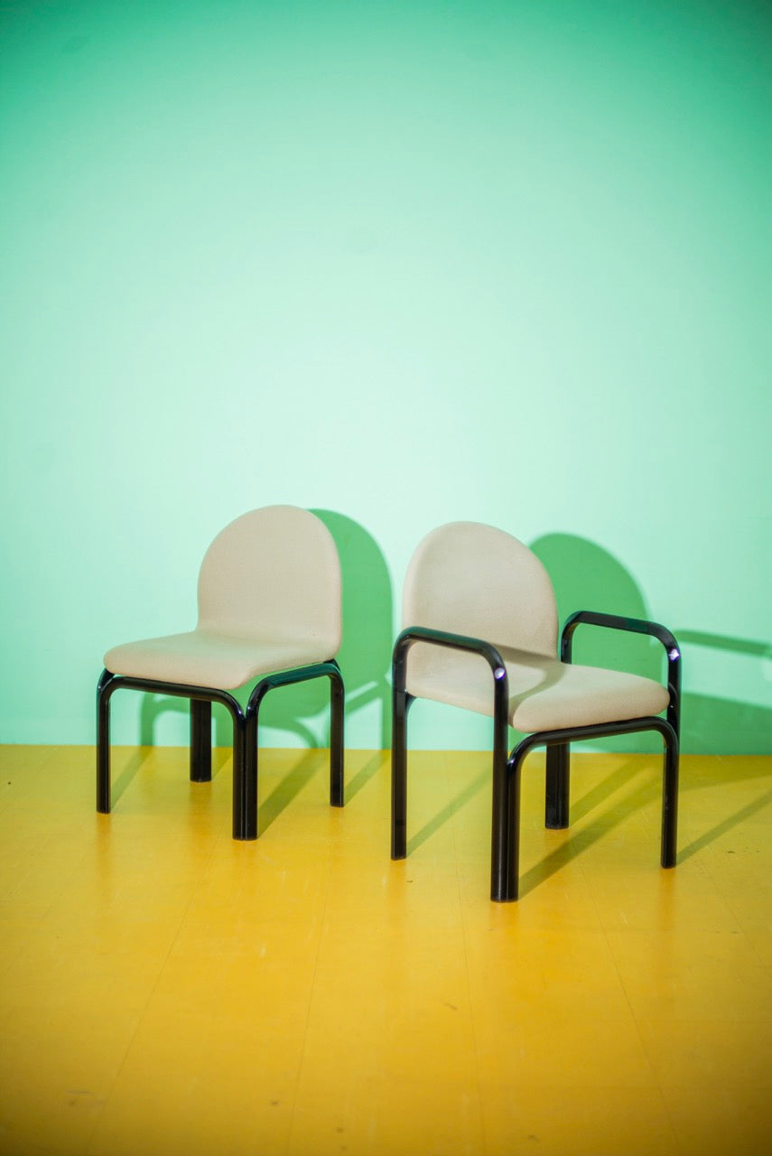 Gae Aulenti chair model 54A arm chair&side chair 80脚以上のストックあり