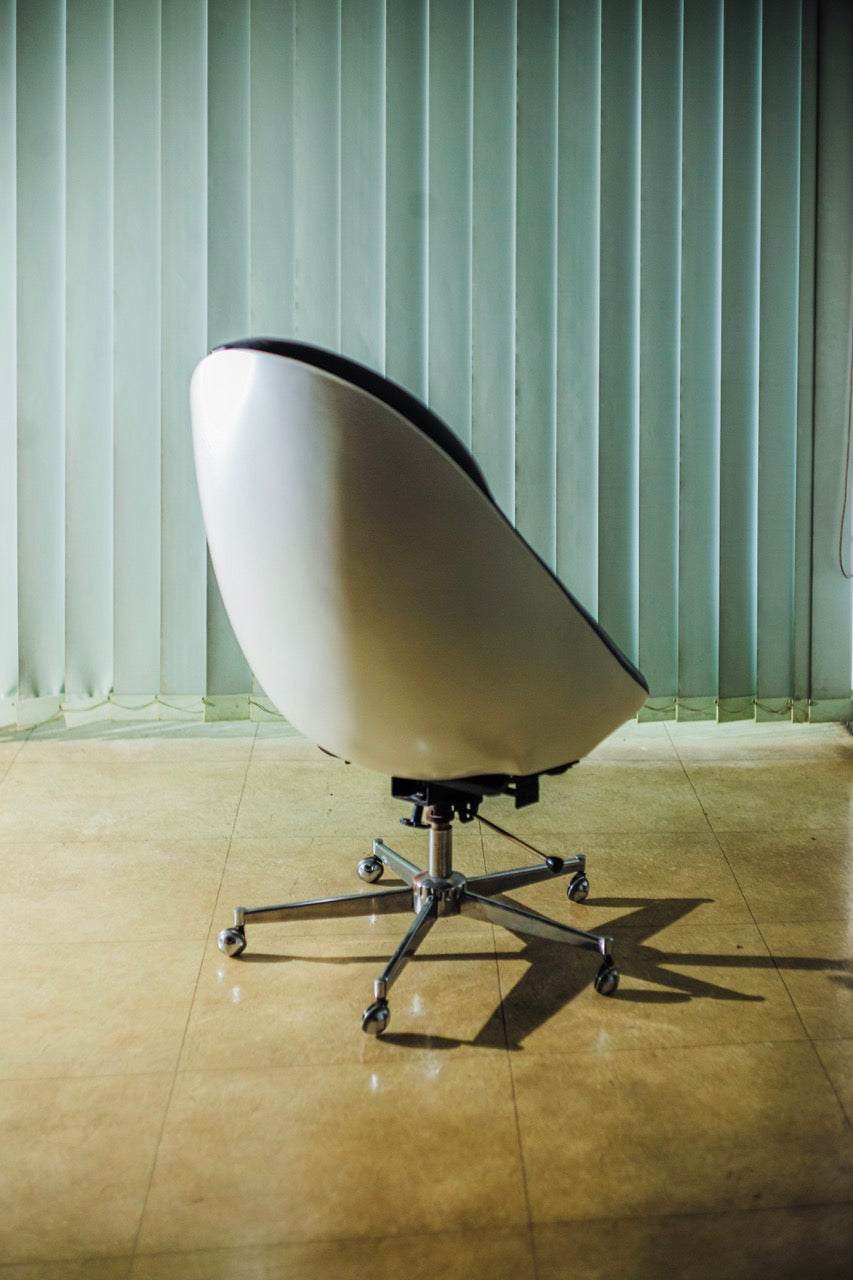 Maurice Calka 'Boomerang' Desk and Chair, designed circa 1969 ON HOLD