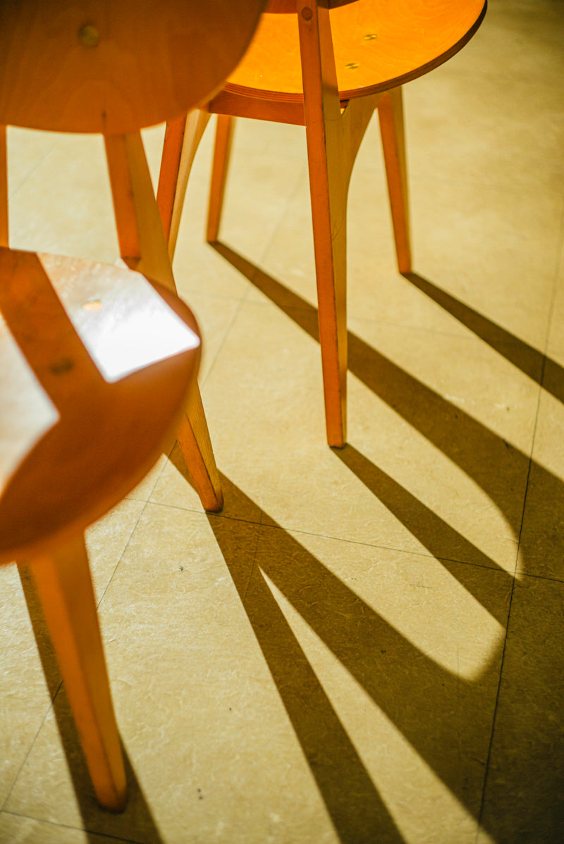 Junzo Sakakura  set of two side chairs Manufactured by Habitat