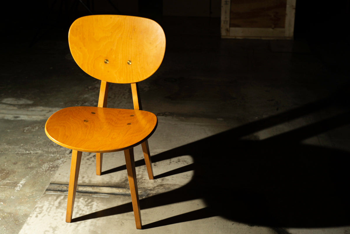 Junzo Sakakura  set of two side chairs Manufactured by Habitat