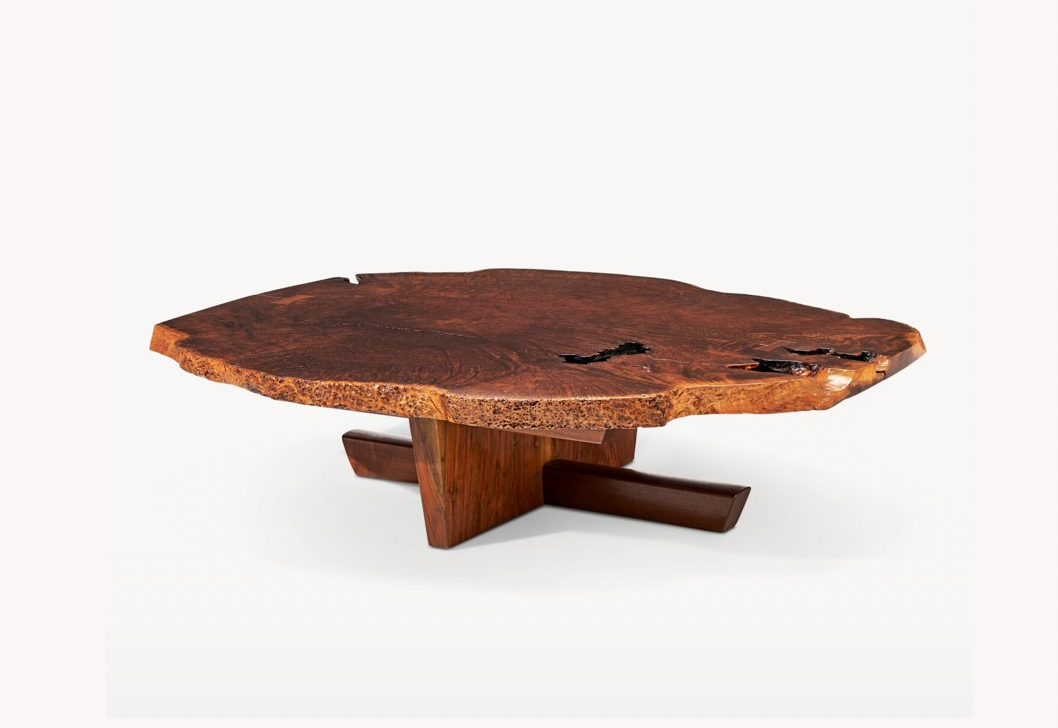 GEORGE NAKASHIMA (1905-1990) RARE AND IMPORTANT 'MINGUREN I' LOW TABLE, 1978