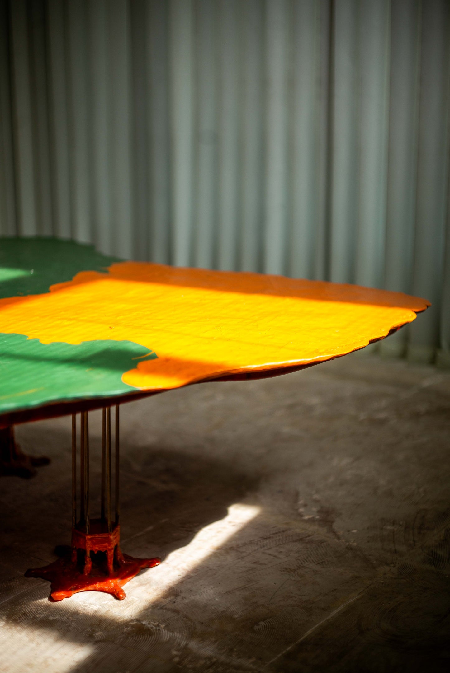 Gaetano Pesce Unique coffee table, from the Dujardin shop, Brussels